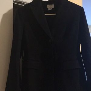 Classic black business suit from Ann taylor loft